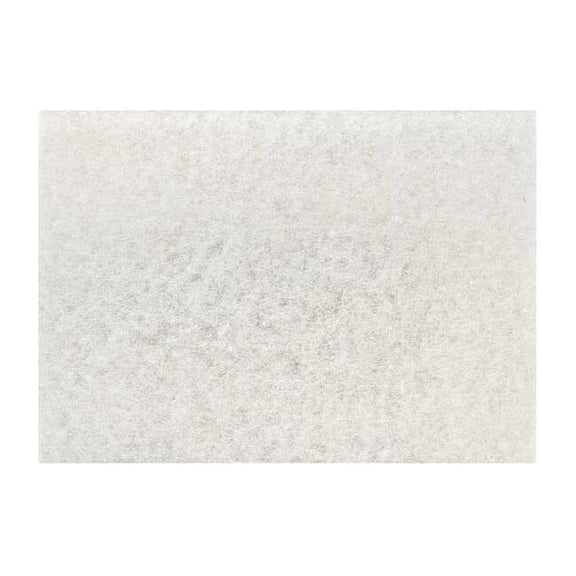 3m Polishing Pad,20 In x 14 In,White,PK10 4100-20x14