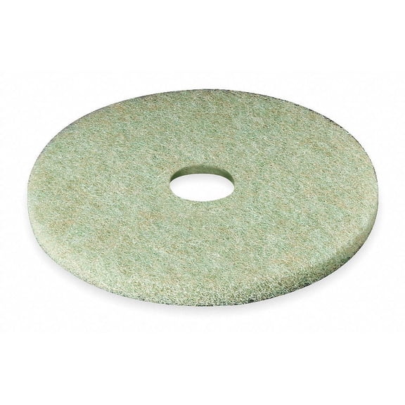 3m Preburnishing Pad,14 In,Green/Amber,PK5  5000