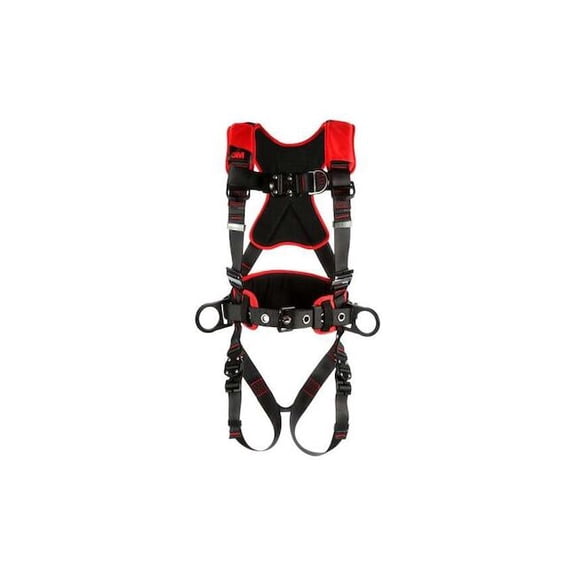 Protecta(R) Full Body Harness, S, 420 lb., Quick-Connect Chest/ Quick-Connect Leg Straps