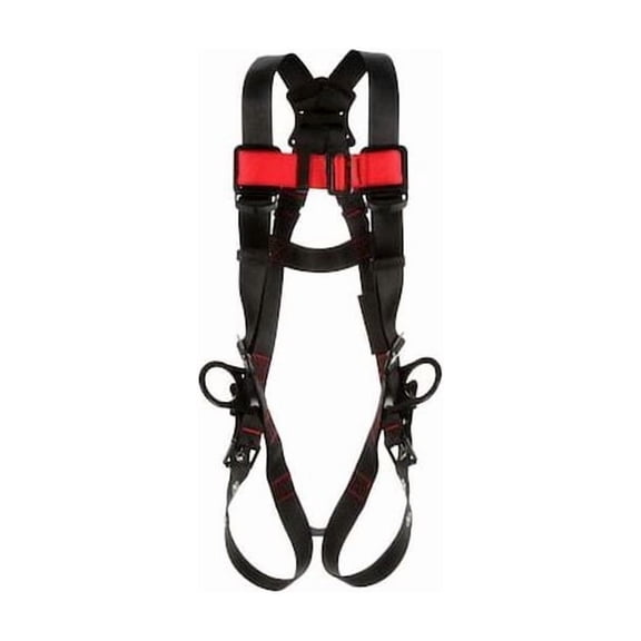Protecta(R) Full Body Harness, M/L, 420 lb., Mating Chest/ Tongue Leg Straps, Back D-Ring