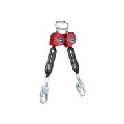 Protecta Self-Retracting Lifeline, 6 ft. Length, Swivel Snap Hook, Steel, 2 Legs