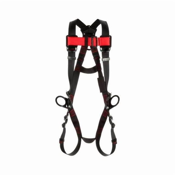 Protecta(R) Full Body Harness, 2XL, 420 lb., Friction / Pass-Through Chest/ Back, Hips D-Ring