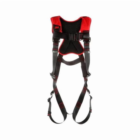 Protecta(R) Full Body Harness, M/L, 420 lb., Mating Chest/ Mating Leg Straps, Back, Chest D-Ring