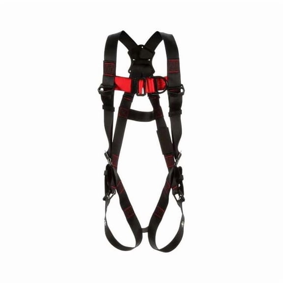 Protecta(R) Full Body Harness, M/L, 420 lb., Mating Chest/ Tongue Leg Straps, Back, Chest D-Ring