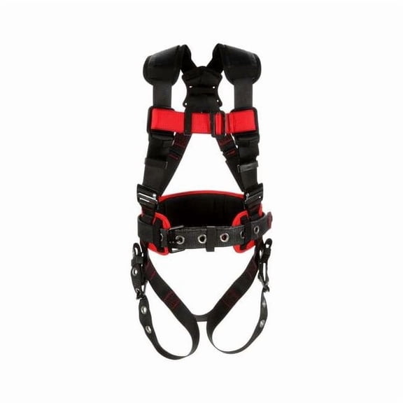 Protecta(R) Full Body Harness, S, 420 lb., Mating Chest/ Tongue Leg Straps, Back, Side D-Ring