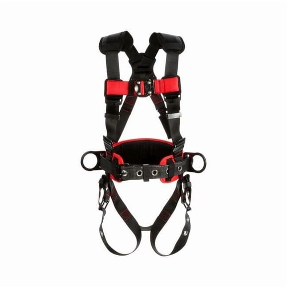 Protecta(R) Full Body Harness, XL, 420 lb., Quick-Connect Chest/ Tongue Leg Straps