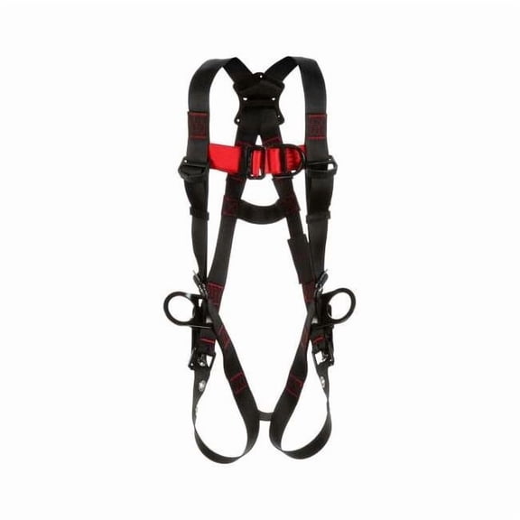 Protecta(R) Vest-Style Positioning/Climbing Harness, XL, 420 lb., Friction / Pass-Through Chest/