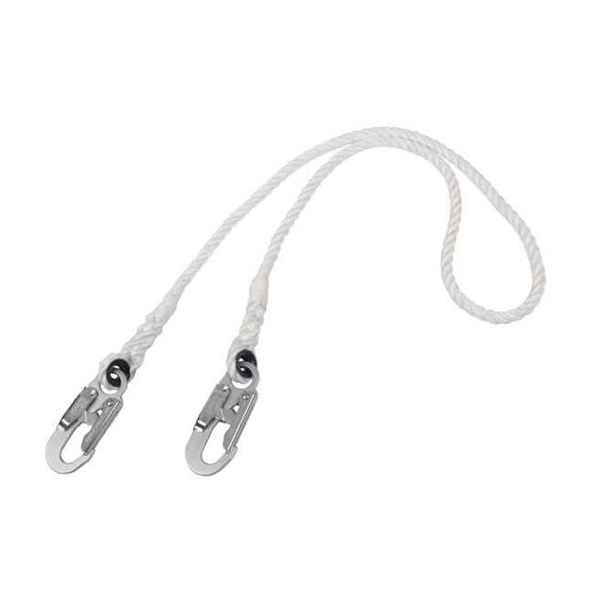 PRO(TM) Positioning Lanyard, 6 ft. Length, Snap Hook, Steel, 1 Leg(s), 310 lb. Weight Capacity