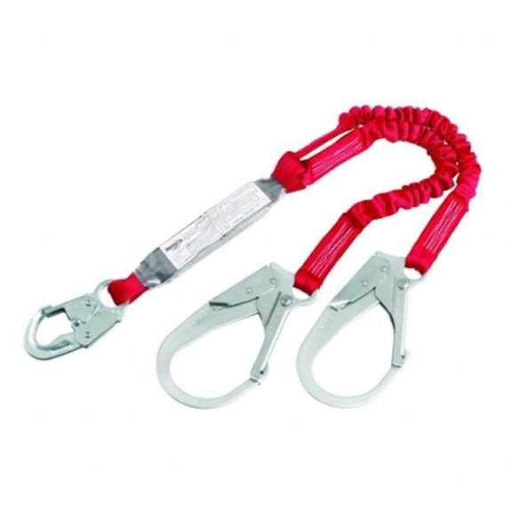 3m Protecta Shock-Absorbing Lanyard,Red 1342125