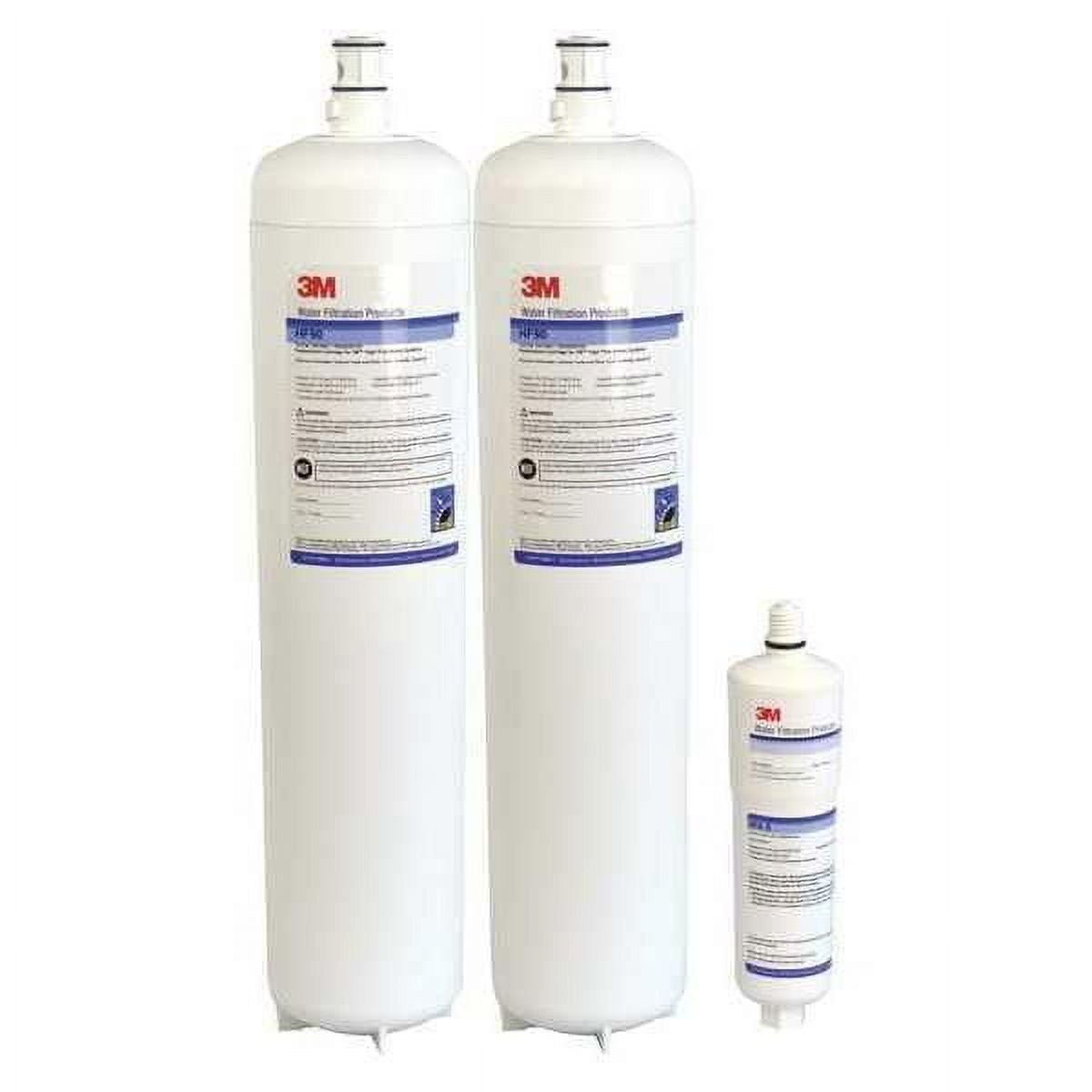 3M White Carbon Replacement Water Filter Cartridge Pack