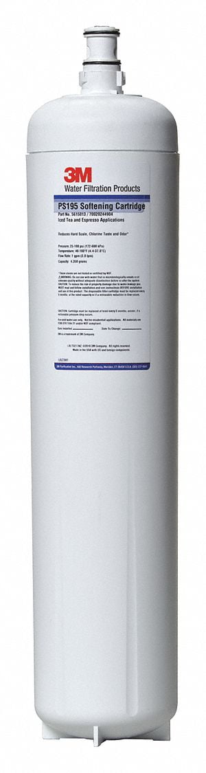 3M PS195 Quick Connect Espresso Water Filter Cartridge