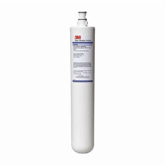 3m Quick Connect Filter, 0.5 gpm, 3.19" O.D., 17 5/16 in H PS124