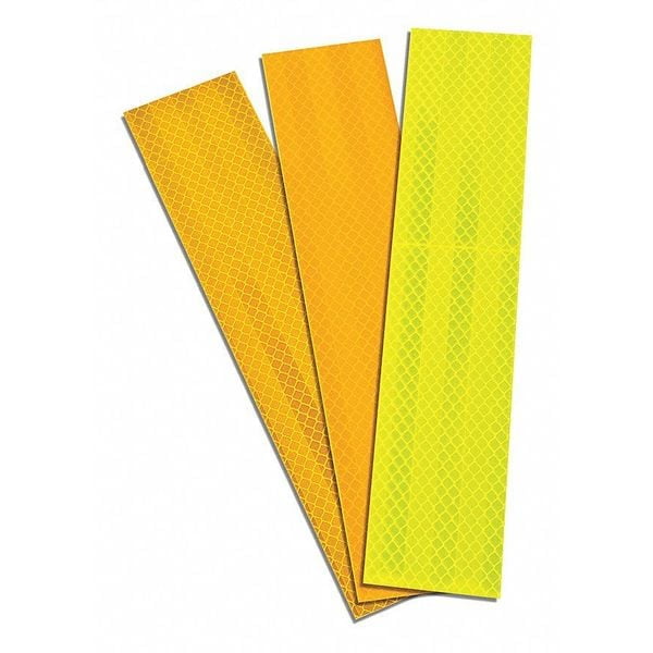 TapeCase 3M 983-23/3924S Conspicuity Markings | 2 Inch X 12 Inch | Pack Of 10 | High Retro-Reflective Tape