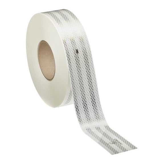 3m Reflective Tape,White, 150 ft. L 983-10