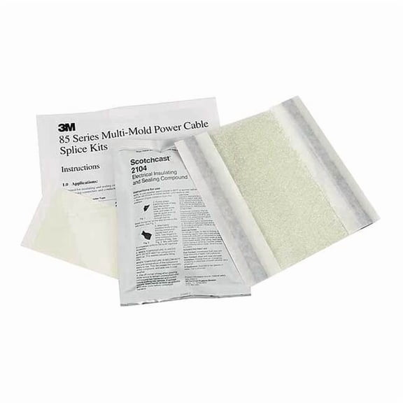 3m Splice Kit, 250 kcmil Max, Black, Epoxy Insulation, 1,000 V 85-16