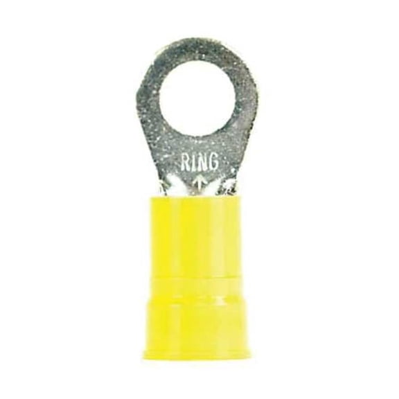 3m Ring Terminal,Yellow,4 AWG,4 AWG,PK200 MN4-14RK