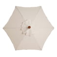 thumbnail image 1 of 3m Round Garden Parasol Umbrella Outdoor Patio Sun Shade Canopy 3m 6/8x Arm, 1 of 5