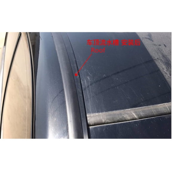 3m Rubber Car Roof Edge Windscreen Sunroof Gutter Molding Seal Weatherstrip