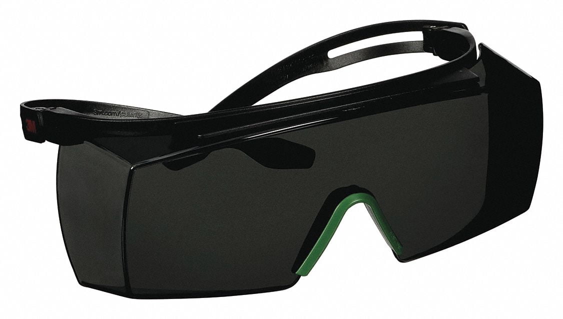3m Safety Glasses,Clear Frame Color  SF3730AS-BLK
