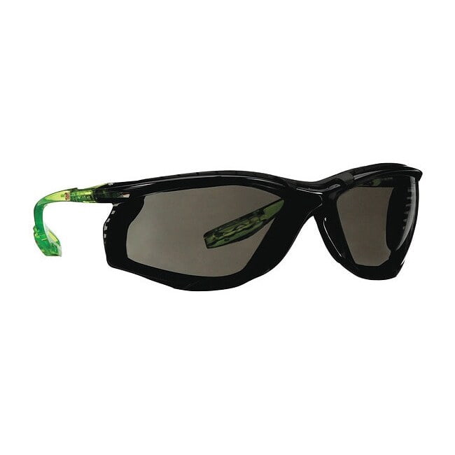 3m Safety Glasses,Gray,Foam Lined SCCS02SGAF-GRN-F