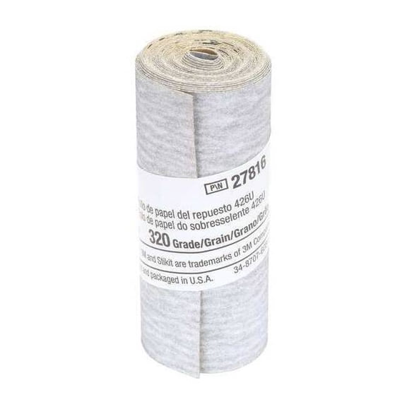 3m Sandpaper Roll, 2 1/2 in W, 8 1/4 ft L 7100143208