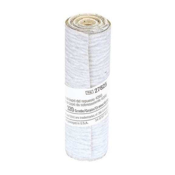 3m Sandpaper Roll, 3 1/4 in W, 8 1/4 ft L 7010308160