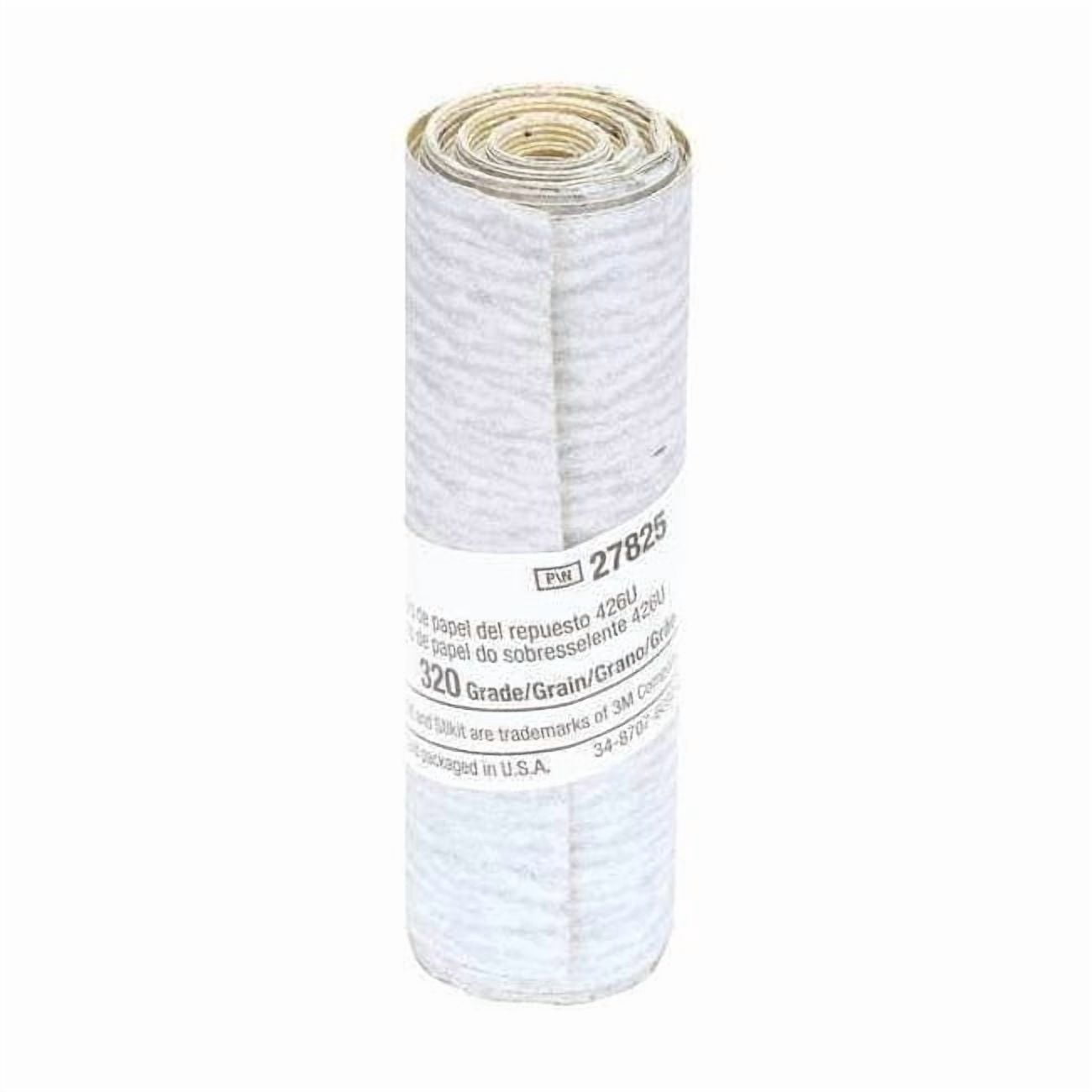 3m Sandpaper Roll, 3 1/4 in W, 8 1/4 ft L 7010308160 - Walmart.com