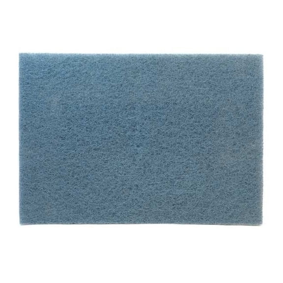 3m Scrubbing Pad,Blue,PK10 5300-20x14