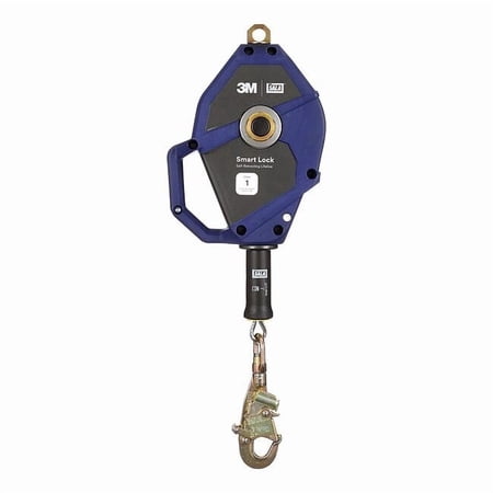 DBI-SALA 098-3503872 20 ft. 420 lbs Smart Lock Self Retracting Lifeline with Swiveling Snap Hook - Single Leg