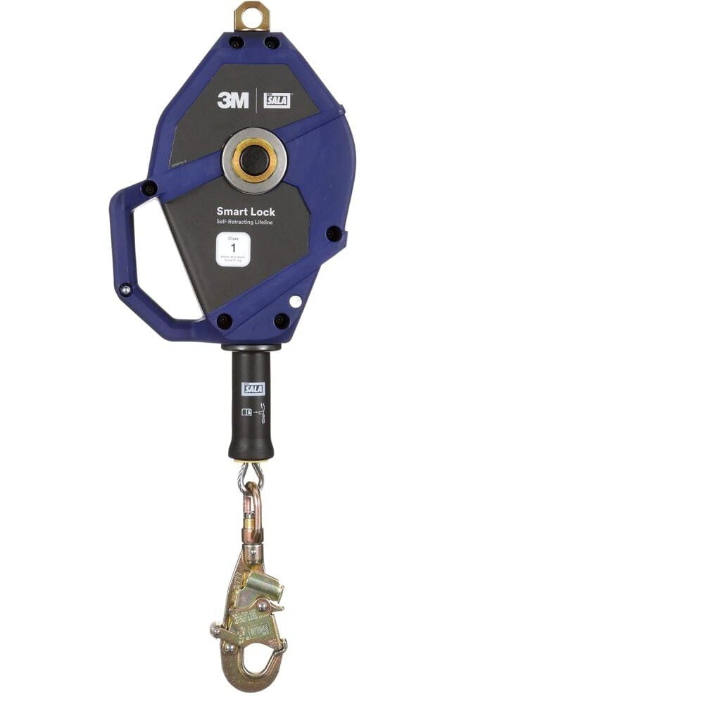 Retractable Rig Points DBI-SALA Self-Retracting Lifeline, 30 ft Length, Swivel Snap Hook ...