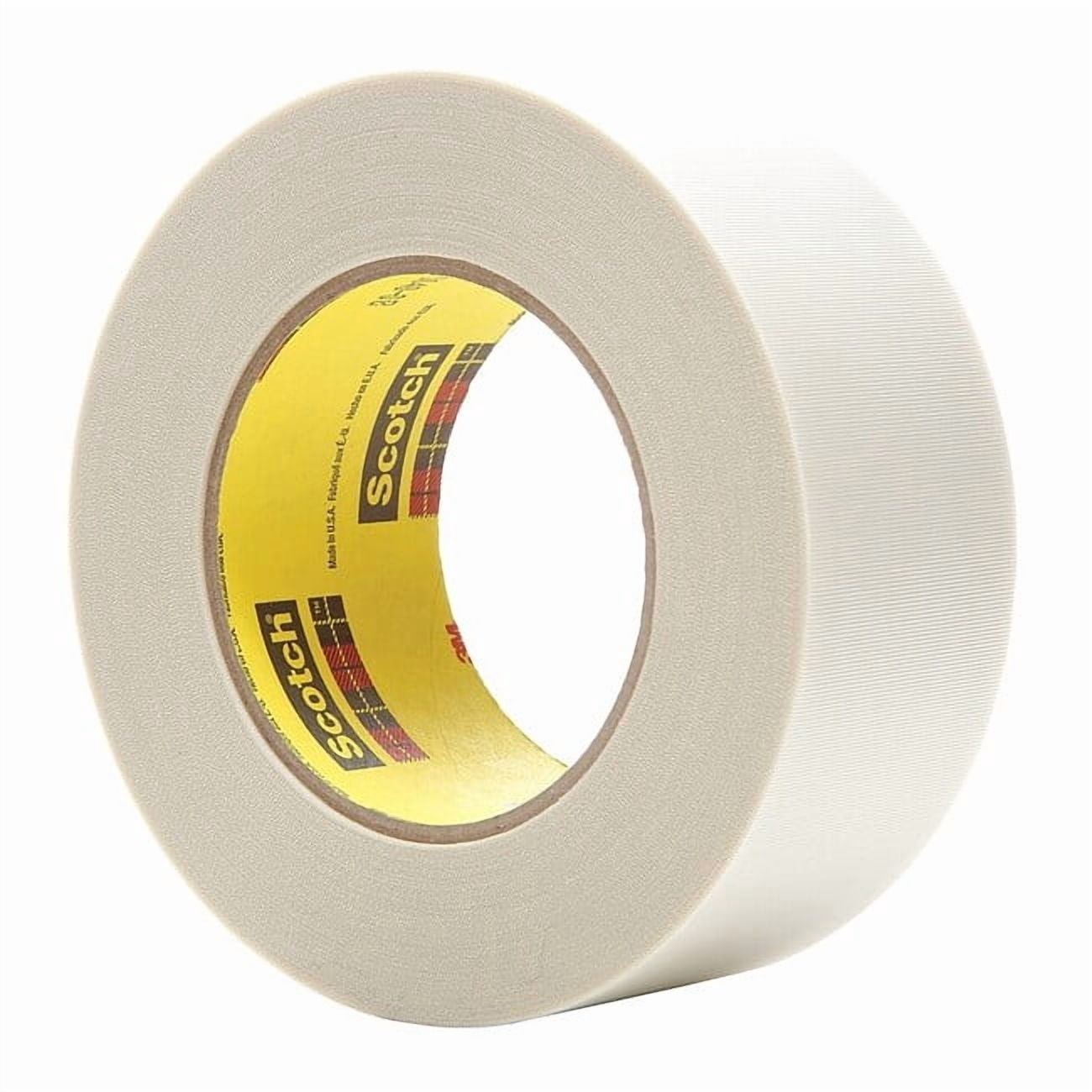 3m Cloth Tape, White, 60 yd L, 2 in W, PK24 361