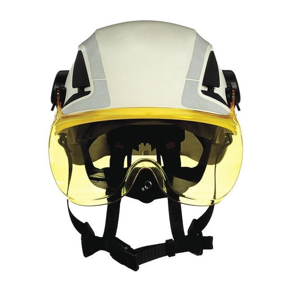 3m Visor, Amber Visor, 7" Height, Anti-Fog, Scratch-Resistant Lens X5-SV03