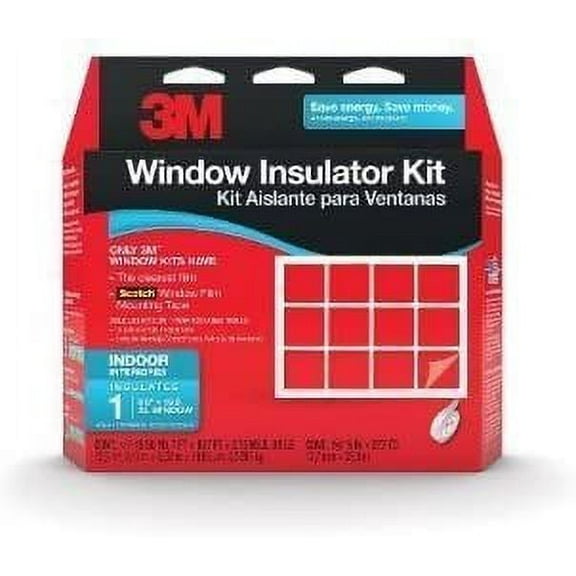 3M Window Insulation Film Kit - Large Window Film - 84" x 237"