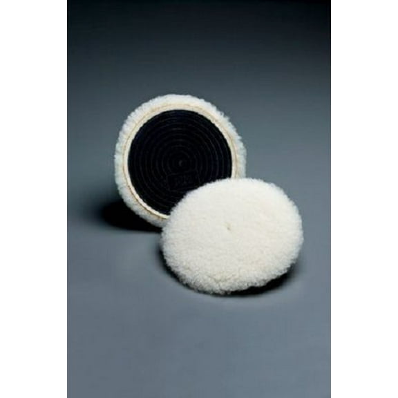 3m Wool Compnding Pad,5.25In,PK10 01927