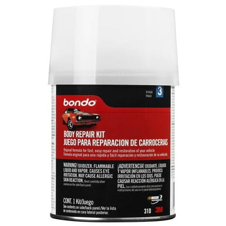 3m/bondo PT Automotive Body Repair Kit Contains: Body Filler