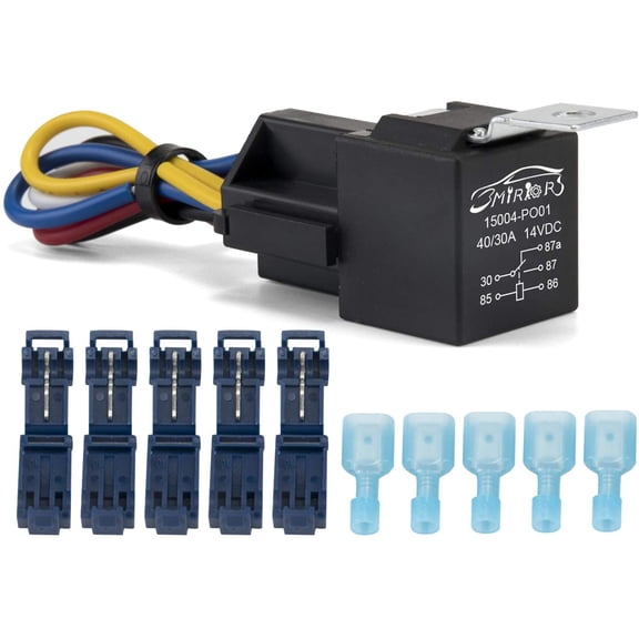 3mirrors 3 Way Light Mod Explorer High & Low Beam Headlight Mod Relay Compatible with 1993-2018 Polaris Sportsman 110 300 400 450 500 550 570 600 700 800 850 Relay