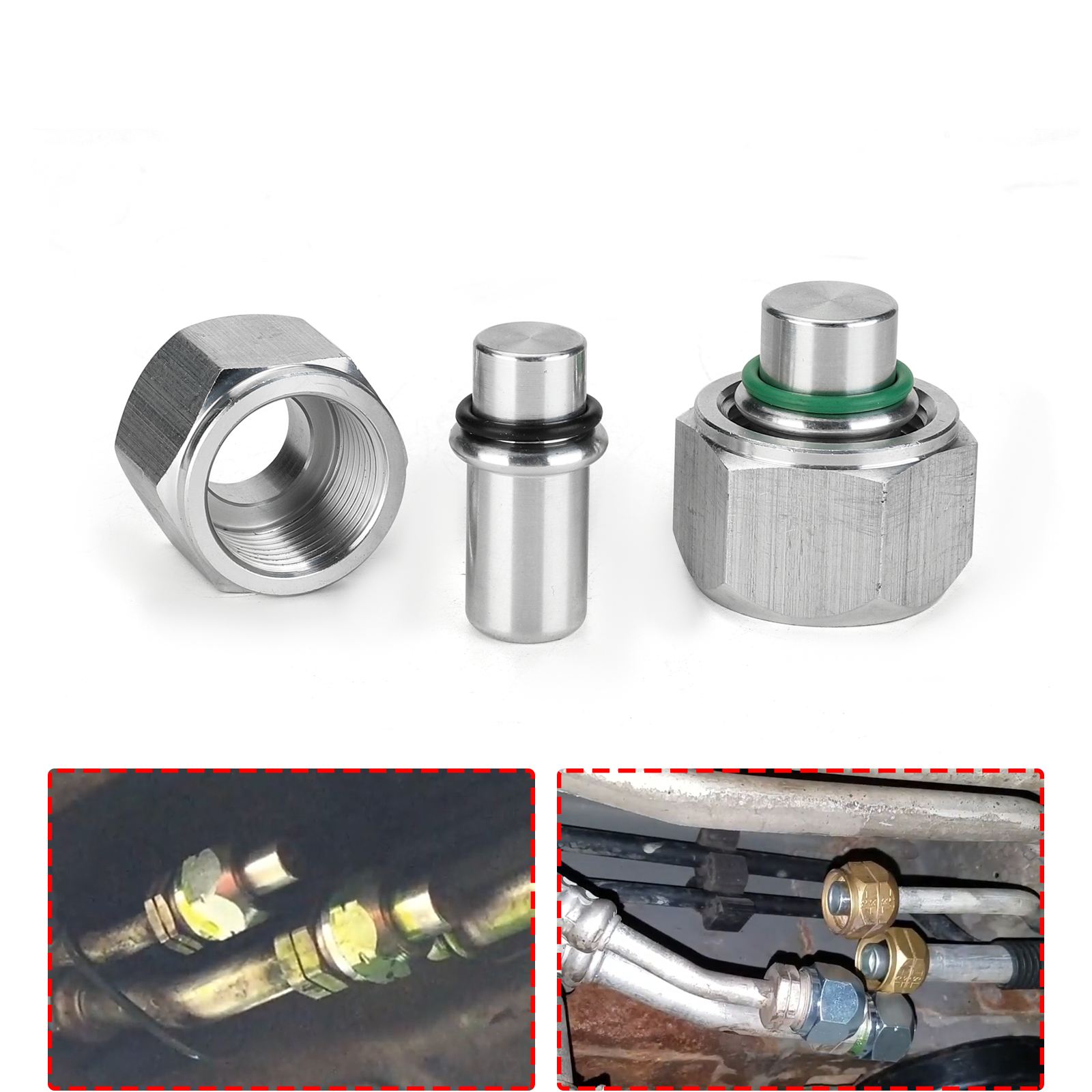 3mirrors A/C Block Off Kit Line Terminator Compatible with 20042011