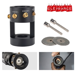 Tungsten Electrode Sharpener Grinder TIG Welding Tool W/Cut-Off Slot Multi-Angle & Offsets Horizontal Hole Electrode Grinde Tool - 1420
