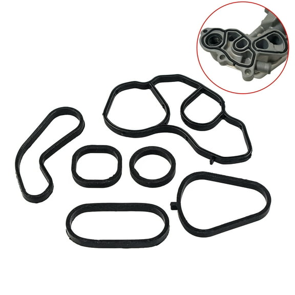 3mirrors Engine Oil Cooler Seal Gasket kits Compatible with 07-16 Mini Cooper Paceman Countryman 11428643747 Fits select: 2013 MINI COOPER ROADSTER