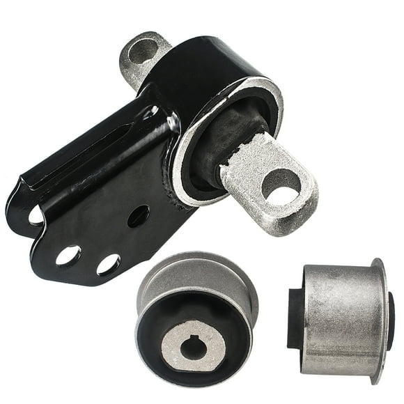 3mirrors Front Differential Mount & Front Axle Bushing Set Compatible with 2005-2010 Jeep Grand Cherokee Commander OE# 52114354AA 52089516AB