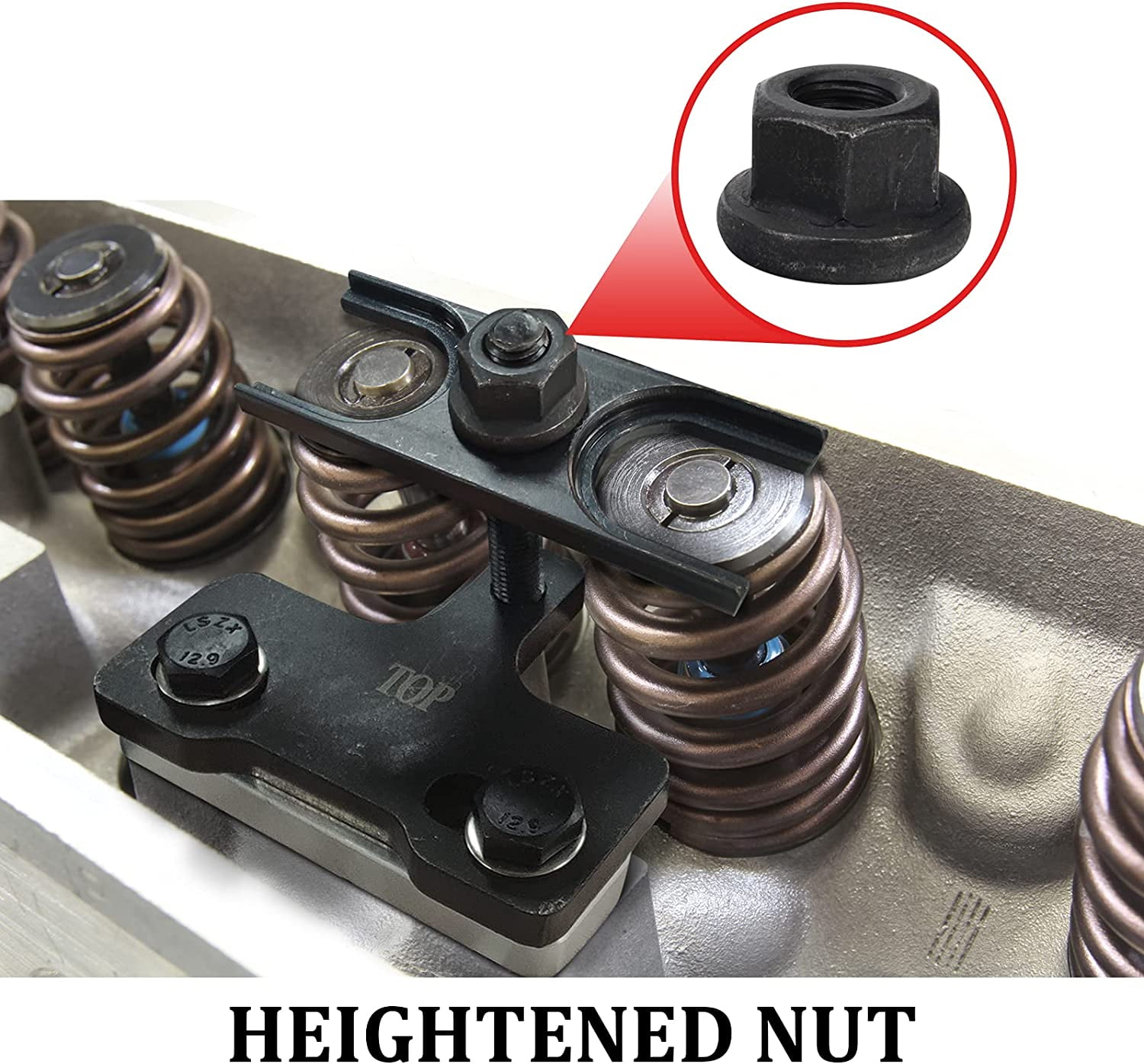 Chevy valve spring compressor outlet