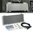 thumbnail image 1 of 3mirrors Transmission Oil Cooler W/ Mounting Hardware 40,000 GVW Low Pressure Drop LPD47391, 1 of 8