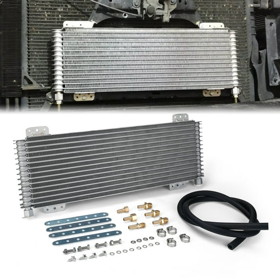 3mirrors Transmission Oil Cooler W/ Mounting Hardware 40,000 GVW Low Pressure Drop LPD47391