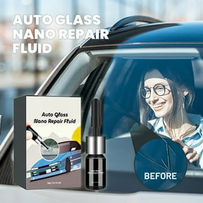 3ml Car Glass Repair Fluid - Windscreen Crack Repair Adhesive, Nano Tech High-Strength Auto Glass Care for DIY Quick Fix