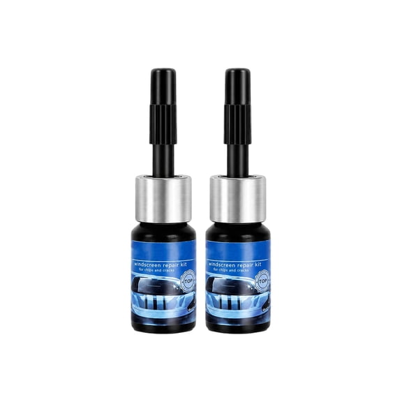3ml Car Windshield Nano Repair Liquid, Advanced Resin Formula for Chips, Cracks & Bullseye, Stops Crack Spreading & Restores Glass Strength, Easy DIY Repair Kit