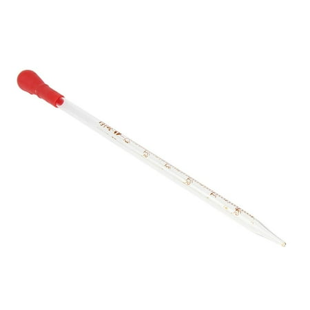 3ml Glass Gipette with Rubber Bulb Chemistry Dropper Dispensing