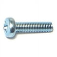 thumbnail image 1 of 3mm-0.5 x 12mm Zinc Plated Class 4.8 Steel Coarse Thread Phillips Pan Head Machine Screws, 1 of 1