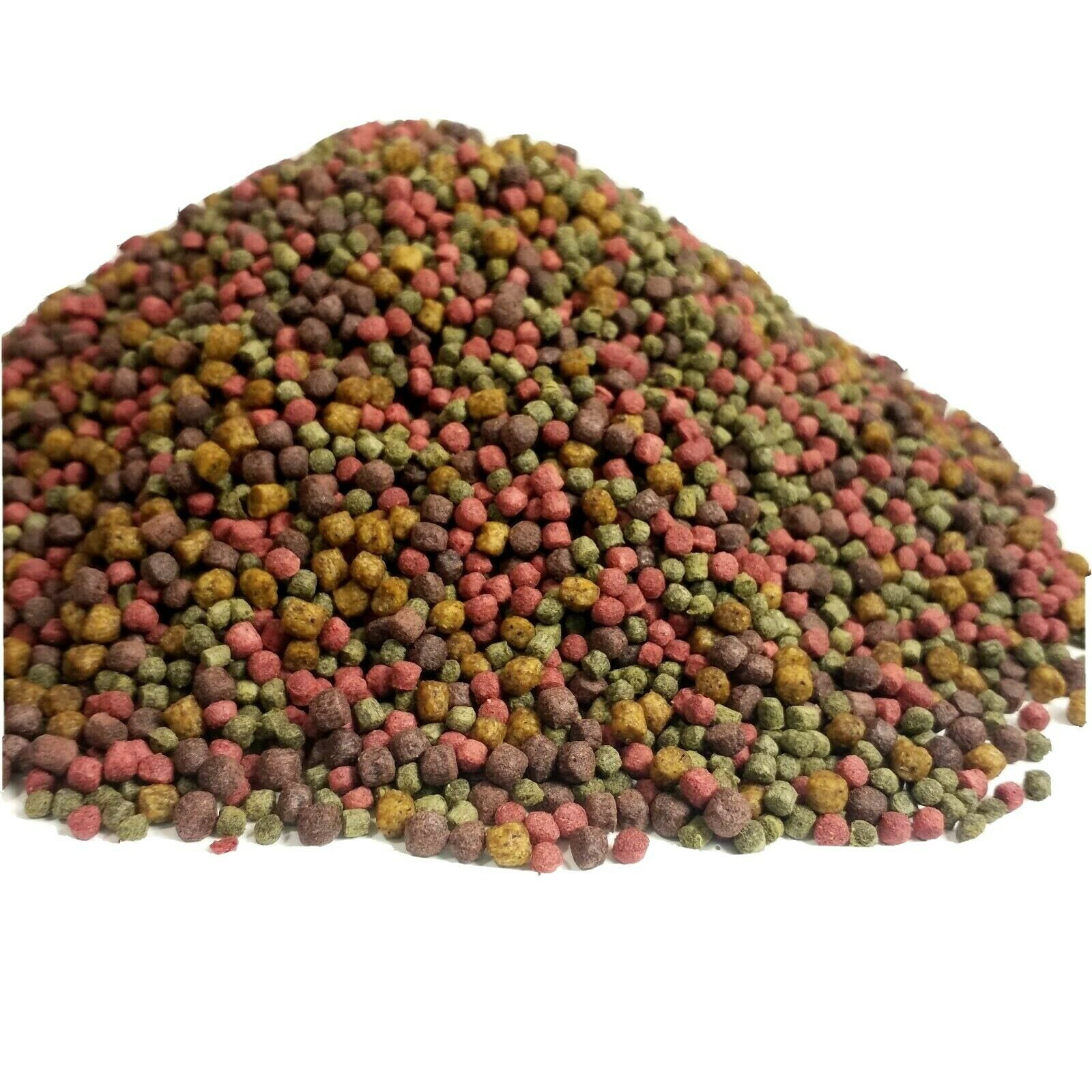 3mm - 1/8" 4-Type Ultra Mix, High Protein Floating Koi & Aquarium Fish Pellets…1-lb
