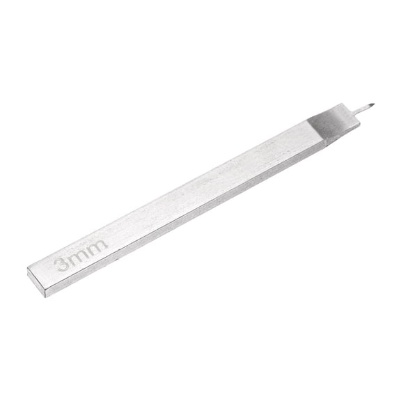 3mm 1 Prong Leather Hole Stitching Punch Tool for Hand Sewing, White