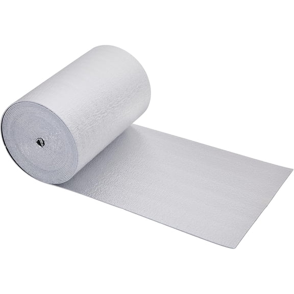 3mm 16inx50Ft ReflectiveINSULATION roll, Foam Core Radiant Barrier, ThermalINSULATION Shield - Engineered Foil